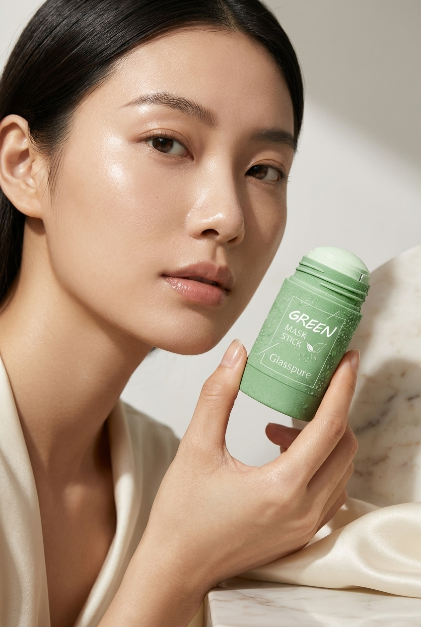 Stick Masque Purifiant au Thé Vert — Anti-Acné