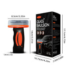 GlassPure™ — Applicateur Anti-Pluie & Anti-Film Gras pour Vitres Auto