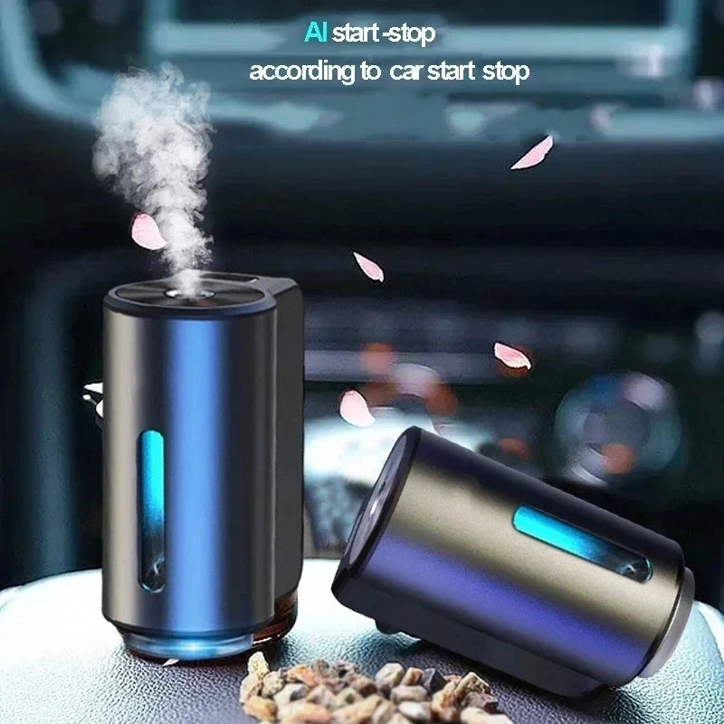 AuraDrive™ — Diffuseur de Parfum Électrique pour Voiture | Ambiance Premium