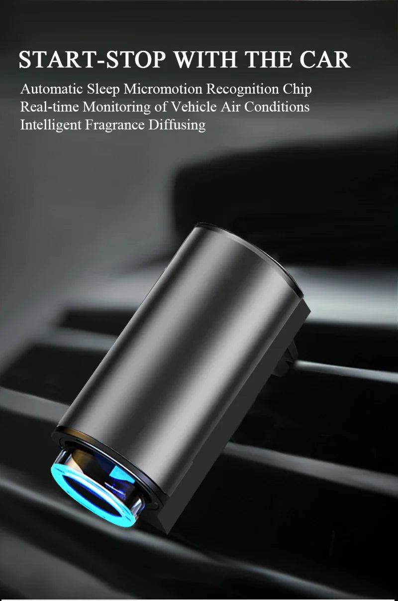 AuraDrive™ — Diffuseur de Parfum Électrique pour Voiture | Ambiance Premium