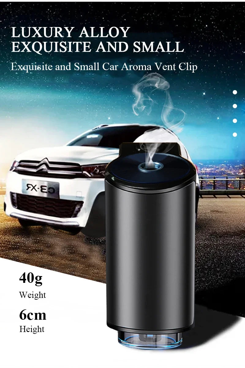 AuraDrive™ — Diffuseur de Parfum Électrique pour Voiture | Ambiance Premium