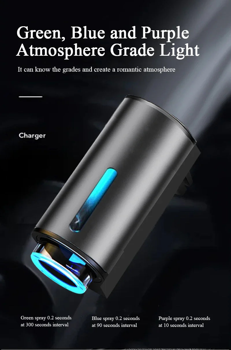 AuraDrive™ — Diffuseur de Parfum Électrique pour Voiture | Ambiance Premium
